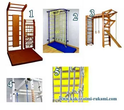 Gyermek sport sarkok kezük