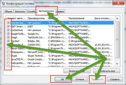 Hogyan tilthatom le a felesleges elkezd felesleges fájlokat a Windows 7