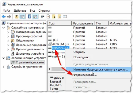 Hogyan formázza az USB flash meghajtó, ha nem nyílik meg (vagy nem látható - a számítógép -)