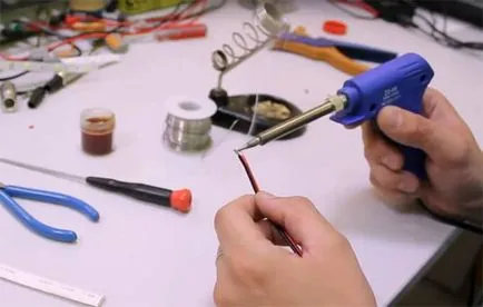 Hogyan forrasztani a LED szalag szakértői válasz