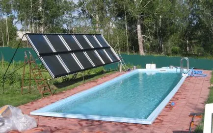 Ahogy előmelegítő medencét kínál, amely 8 módon melegíti fel a vizet a medencében az országban (pool) Ahogy előmelegítő medencét kínál, amely 8 módon melegíti fel a vizet a medencében a ház