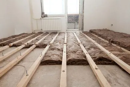 Hogyan tegyük egy cserép a fa padló technológia finomságok