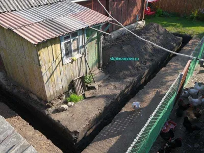 Hogyan építsünk egy házat körül a régi ház