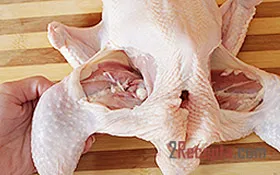 Hogyan helyesen vágni a csirkét részek - lépésről lépésre fotó recept (a la carte) Hogyan helyesen vágni a csirkét részek - lépésről lépésre recept fotók