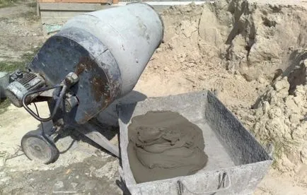 Hogyan készítsünk oldatot cement, építési portál