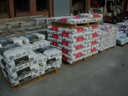 Hogyan készítsünk oldatot cement, építési portál