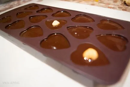 Főzni csokoládé ház, a recept egy fotó (cukorka) Főzni csokoládé ház, a recept egy fotót