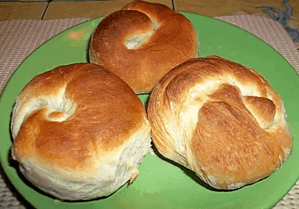 Főzni muffin, házi pogácsa recept (élesztő zsemle muffin) Főzni muffin, házi pogácsa recept