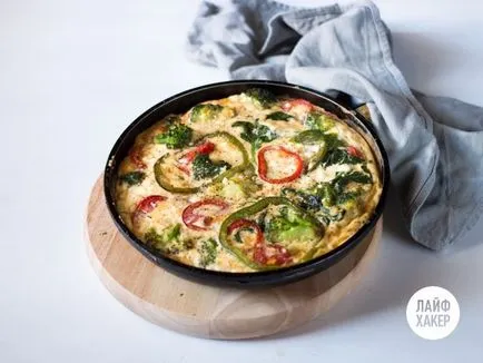 Hogyan kell főzni egy frittata bármely vény nélkül kapható (recept) Hogyan kell főzni egy frittata bármely vény nélkül kapható