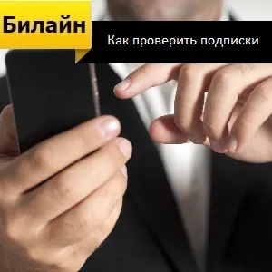 Hogyan lehet ellenőrizni előfizetést Beeline (előfizetés) Hogyan lehet ellenőrizni előfizetést Beeline