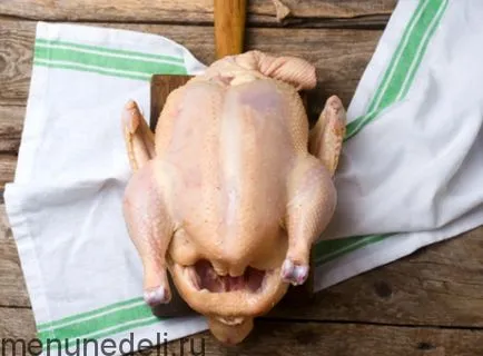 Hogyan lehet csökkenteni a csirke - recept lépésről lépésre képek (receptek egy különleges alkalomra) Hogyan lehet csökkenteni a csirke - recept lépésről lépésre fotók