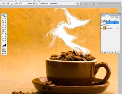 Hogyan lehet füst Photoshop