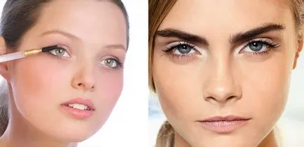 Hogyan lehet a napi make-up és lépésről lépésre képek otthon