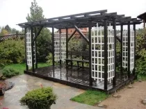 Az alapítvány a saját kezét a pavilonban