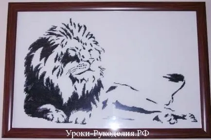 Mi egy egyszínű hímzés