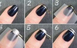 Hogyan készítsünk egy francia manikűr otthon (fotók és videó)