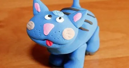 Hogyan készítsünk egy agyag cat video órákat (szolgál majd a törzs) Hogyan készítsünk egy agyag macska videó leckék