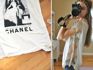 Hogyan készítsünk egy ing ki egy régi póló (régi) Hogyan készítsünk egy inget, melyet régi T-shirt