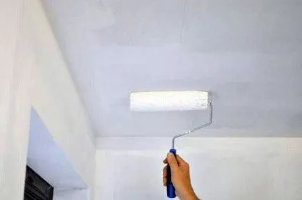 Hogyan orvosolható a mennyezet gipszkarton kezük fényképeket és videofelvételeket lépések (gipszkarton) Hogyan orvosolható a mennyezet gipszkarton kezük fényképeket és videofelvételeket lépések