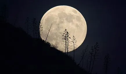 Hogyan, hogy a kép a hold az SLR lépésről lépésre
