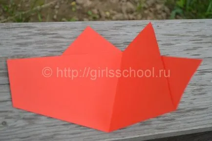Hogyan Fold Paper Heart egyszerű origami szív, leányiskola (papír) Hogyan Fold Paper Heart egyszerű origami szív, lányok iskolába