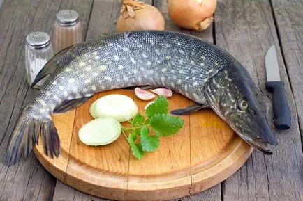 Hogyan bőrt a csuka harisnya - előkészítése, feldolgozása, ötletek, receptek csuka