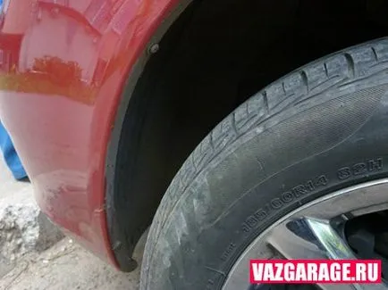 Hogyan lehet eltávolítani az első lökhárító Lada Kalina (lökhárító) Hogyan lehet eltávolítani az első lökhárító Lada Kalina