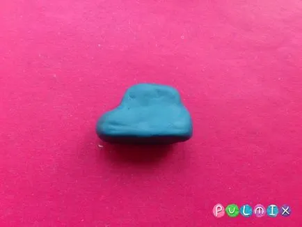 Hogyan farag egy rendőrautó készült gyurma szakaszosan (köszönhetően kiváló lecke) Mivel vak rendőrautó gyurma szakaszaiban