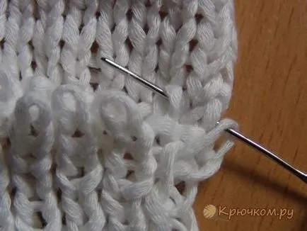 Hogyan kell varrni a részleteket a kapcsolódó küllők (fotó workshop)