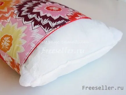 Hogyan varrni egy zip tasak párna