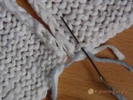 Hogyan kell varrni a részleteket a kapcsolódó küllők (fotó workshop)