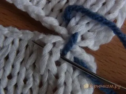 Hogyan kell varrni a részleteket a kapcsolódó küllők (fotó workshop)