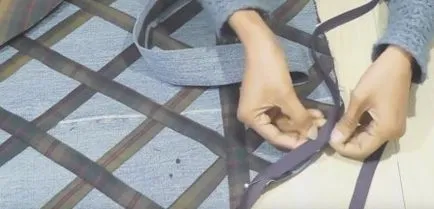 Hogyan kell varrni egy táskát a kezét, a régi farmer minta