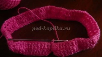 Hogyan nyakkendő húsvéti nyuszi horog lépéseket fotók