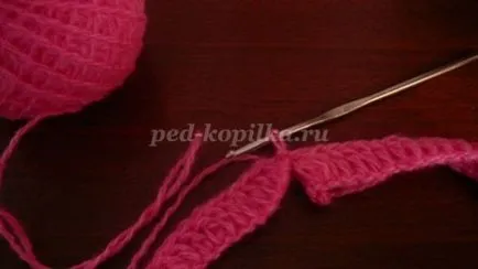Hogyan nyakkendő húsvéti nyuszi horog lépéseket fotók