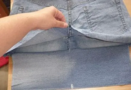 Hogyan kell varrni egy táskát a kezét, a régi farmer minta