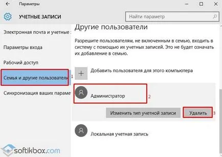 Törlése felhasználó Windows 10 (felhasználó) Hogyan lehet törölni a felhasználó Windows 10