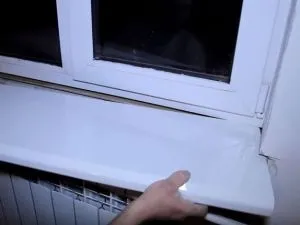 Hogyan kell telepíteni egy műanyag ablakpárkány saját kezűleg