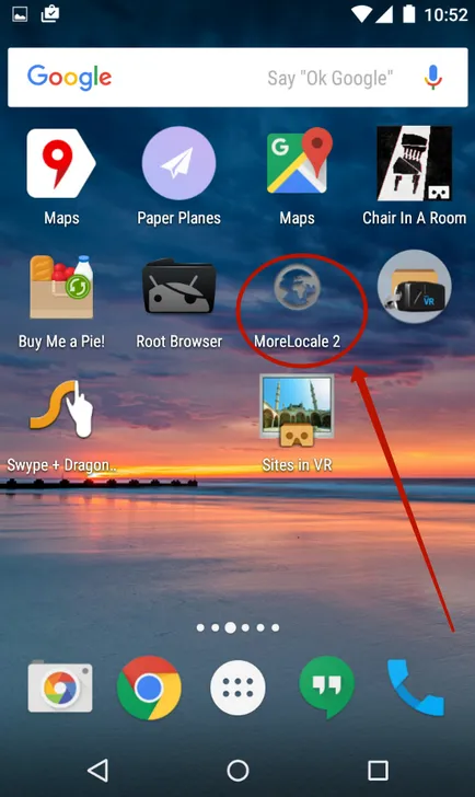 Hogyan kell telepíteni a magyar nyelv android android oroszosítást