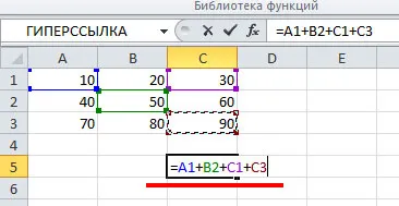 Mivel az Excel mennyiségének kiszámítása (Excel) Mivel az Excel mennyiségének kiszámítása