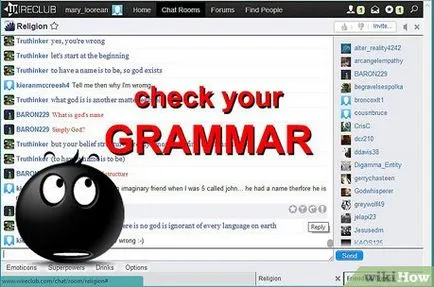 Hogyan kell viselkedni a internetes chat-szobák