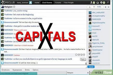 Hogyan kell viselkedni a internetes chat-szobák