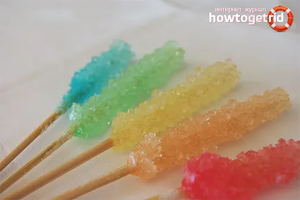 Hogyan növekszik kristályok cukor otthon