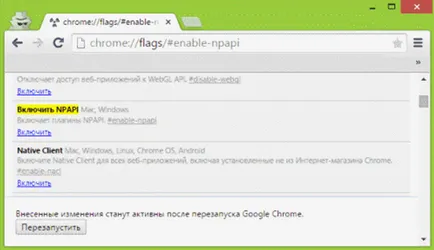 Hogyan lehet engedélyezni plugins Yandex Böngésző leírás