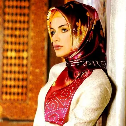 Hogyan lehet lekötni egy hidzsáb