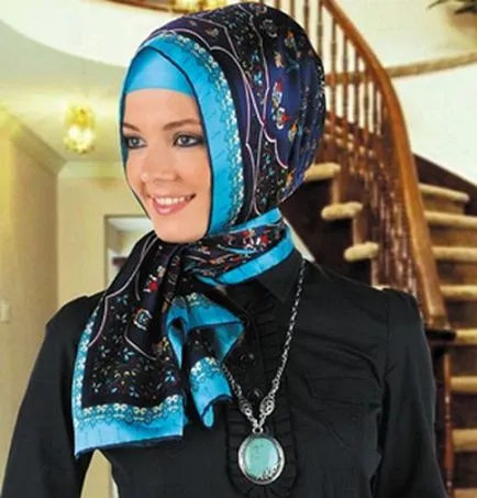 Hogyan lehet lekötni egy hidzsáb