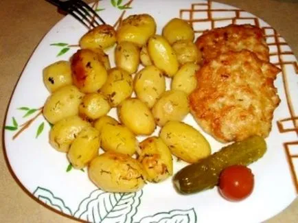 Burgonya az ünnepi asztalra recept egy fotó