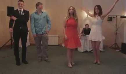 A verseny, mint a diszkóban - videó versenyek, vicces skits