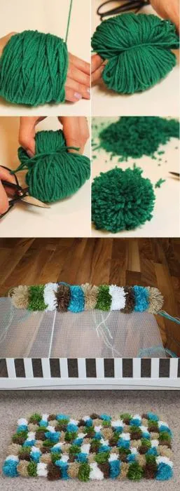 Pompon mat kezével mesterkurzus rendszer (saját) Pompon mat kezével a mester osztály, a rendszer