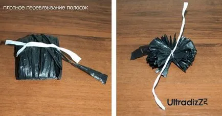 Pompon mat meg a kezét, lépésről lépésre workshop Báránya pompon és csomagok